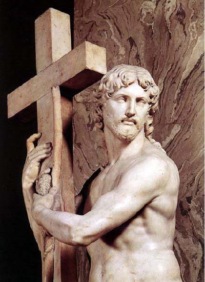 Michelangelo Buonarroti Christ Carrying the Cross oil painting image